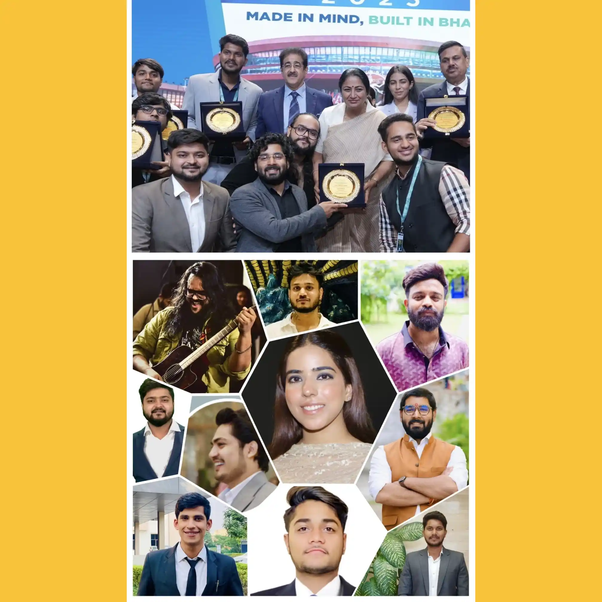 “Made in Mind, Built in Bharat” – Youngpreneur Summit at Bharat Mandapam Honors Rising Startups and Student Innovators. New Delhi, 23rd July 2025 – The grand stage of Bharat Mandapam played host to the powerful and inspiring “Made in Mind. Built in Bharat – Youngpreneur Summit”, aimed at recognizing and promoting young entrepreneurs, innovators, and startup founders who are shaping the future of a Viksit Bharat (Developed India). Chief Guest, Hon’ble Rekha Gupta, Chief Minister of Delhi, addressed the gathering with a strong message of hope and vision. Stating that empowered youth and thriving startups are the true backbone of a self-reliant and developed India. She said, “Young entrepreneurs and startups are the heartbeat of a Viksit Bharat. Their passion and vision will lead India into a new era of growth and global leadership.” The event organized under the leadership of COWE – Confederation of Women Entrepreneurs. UP Chapter, with active participation from its dignitaries including. Hence Meetu Puri, National Treasurer, COWE India, Ria Raheja, President, COWE UP, Stuti Raheja, Secretary, Sikha Ghai, Secretary, Mansi Ghai, Treasurer and Anuradha Bhatia, Joint Secretary. Dr. Sandeep Marwah, President of Marwah Studios and Chancellor of AAFT University expressed while talking to the press that he encouraged the youth to channel their creative energy into enterprises that contribute to the nation’s growth. “India is no longer just a market for innovation; it is a powerhouse of ideas, driven by its brilliant youth. Hence ‘Made in Mind, Built in Bharat’ is not just a slogan — it is our mission,” he said. Meetu Puri, National Treasurer of COWE India, said, “Young entrepreneurs are the driving force of a progressive India. Their innovation and courage are shaping a stronger, self-reliant nation.” AAFT, ABS, and ALC Shine at Youngpreneur Awards Such as a highlight of the summit, students and alumni from AAFT (Asian Academy of Film & Television), ABS (Asian Business School). And ALC (Asian Law College) honored with the prestigious Youngpreneur Awards by Chief Minister. Delhi Rekha Gupta for their outstanding contributions to entrepreneurship and innovation. Such as Awardees included: Shoaib Malik, Founder, Travel Dunya.com, Shouhadra Dixit, Founder & CEO, Radio Damroo FM. Etawah, Akash Anand, Founder, The Fourth Pillar Media House, Jharkhand. Trisha Chaudhary, Founder, AZAAD ATELIER – Such as A Clothing Brand, Shreyansh Mohan Verma, Singer-Songwriter & Vocal Coach, Vocalsmith, and Manager, Leading Drops Band. Akshat Bhargava, Executive Producer, AN1K8T & Sevnarts Productions, Aniket Bharti. Hence Co-Founder & Music Composer, Blvckhol Media, Pradeev Yadav, Co-Founder, Snappikart Techlabs Pvt. Ltd. (Brand: Scanimart), Rishi Gupta, Founder, Ragor – The Smart Helmet Pvt. Ltd., Utkarsh Sharma, Co-Founder & CEO, Kanoonwise Academy and Kanoonwise Foundation Such as These young changemakers are blazing a trail in fields ranging from technology, law, and media to fashion, music, and social entrepreneurship. The Youngpreneur Summit concluded with a resounding message — India’s future lies in its youth. And platforms like these will continue to nurture, inspire, and empower the leaders of tomorrow.