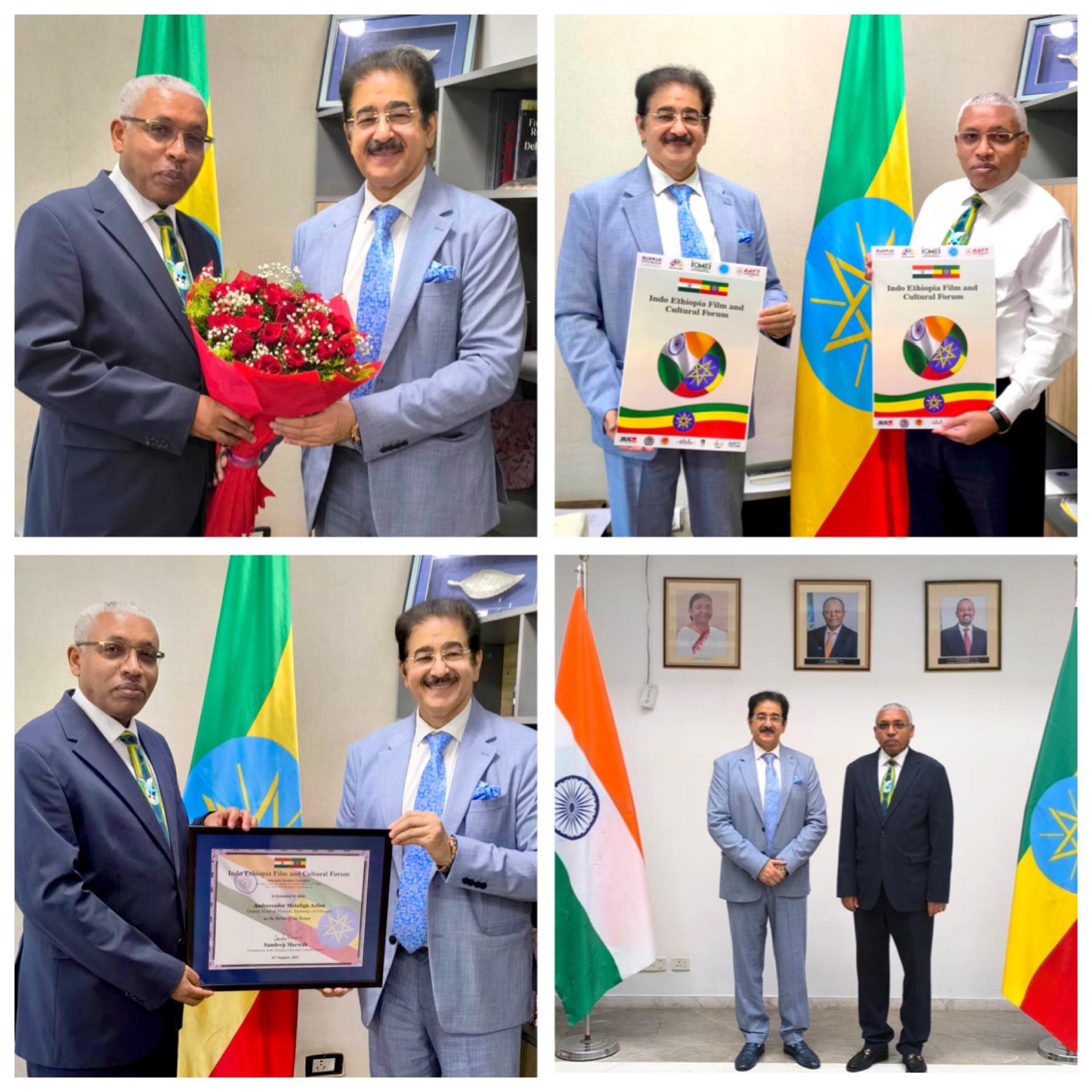 Momentum with Poster Launch at Embassy of Ethiopia